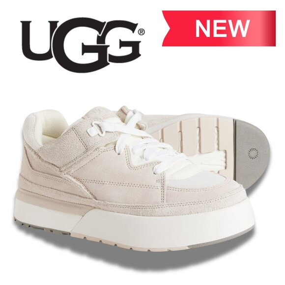 UGG Shoes - UGG® Australia Womens Leather Suede Goldencush Premium Sneakers NEW NIB